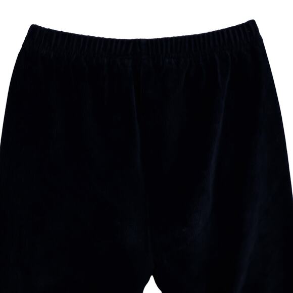 Lauren Ralph Lauren Women's Corduroy Pants Medium Faded Black Stretch Waist - Picture 8 of 10